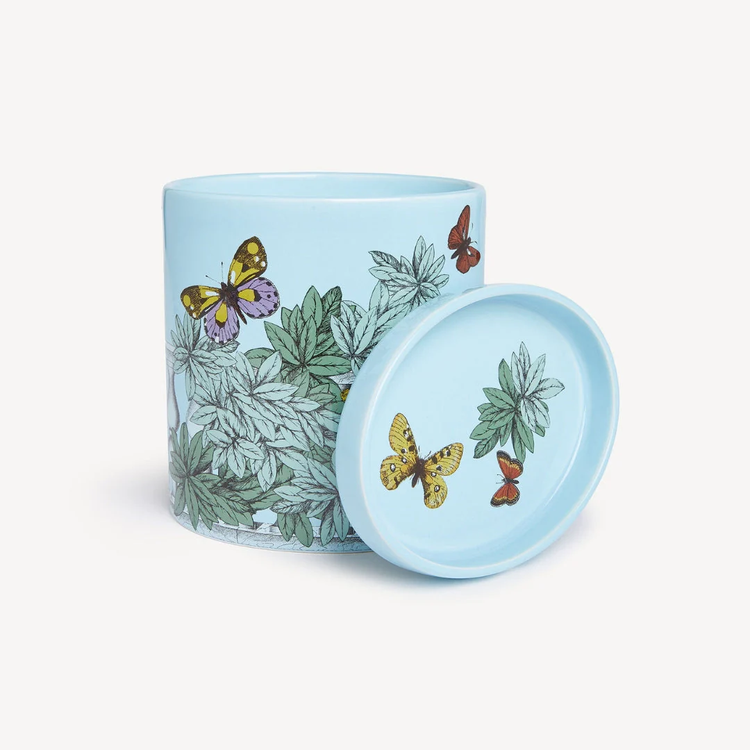 Farfalle e Balaustra — Giardino Segreto 'NEL MENTRE' Large Candle - Image 3