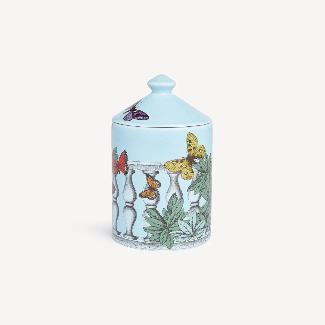 Farfalle e Balaustra — Giardino Segreto 'SE POI' Small Candle - Image 2